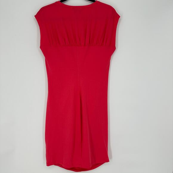 Circus NY by Sam Edelman Kendal Ruched Body-Con Cap Sleeve Womens Dress - Picture 5 of 9